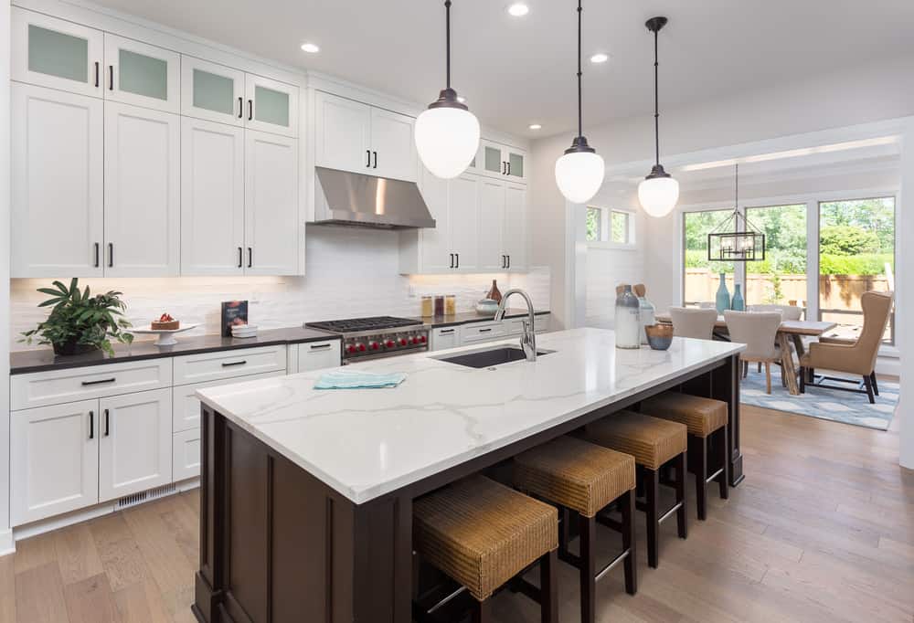 Marble Surface Kitchen